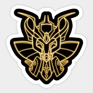 Neon Virgo Sticker